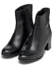Geox Leder-Stiefeletten "New Ashell" in Schwarz