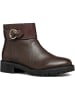Geox Leder-Ankle-Bootks "Hoara" in Braun