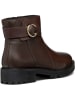 Geox Leder-Ankle-Bootks "Hoara" bruin