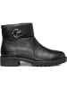 Geox Leren enkelboots "Hoara" zwart