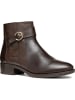 Geox Leren enkelboots "Felicity" bruin