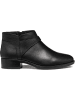 Geox Leder-Ankle-Boots "Felicity" in Schwarz