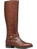 Geox Leder-Stiefel "Felicity" in Hellbraun