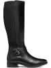Geox Leder-Stiefel "Felicity" in Schwarz