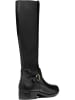 Geox Leder-Stiefel "Felicity" in Schwarz