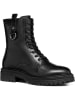 Geox Leren boots "Iridea" zwart