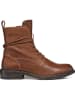 Geox Leder-Boots "Catria" in Hellbraun