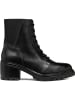 Geox Leder-Stiefeletten "Damiana" in Schwarz