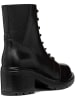 Geox Leder-Stiefeletten "Damiana" in Schwarz