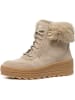 Geox Leder-Boots "Milleiny" in Beige
