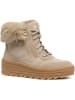 Geox Leder-Boots "Milleiny" in Beige