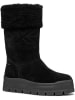 Geox Leder-Winterstiefel "Spherica" in Schwarz