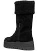 Geox Leder-Winterstiefel "Spherica" in Schwarz