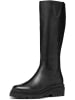 Geox Leder-Stiefel "Felleny" in Schwarz