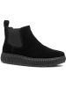 Geox Leren chelseaboots "Graisy" zwart