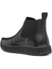Geox Leren chelseaboots "Graisy" zwart