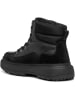 Geox Leder-Boots "Lamidie + Grip" in Schwarz