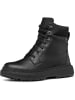 Geox Leder-Boots "Lamidie + Grip" in Schwarz