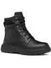 Geox Leder-Boots "Lamidie + Grip" in Schwarz