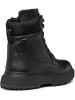 Geox Leren boots "Lamidie + Grip" zwart