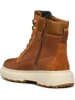 Geox Leder-Boots "Lamidie + Grip" in Hellbraun