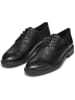 Geox Leren veterschoenen "Terence" zwart