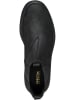 Geox Leder-Chelsea-Boots "Spherica" in Schwarz