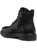 Geox Leren boots "Spherica" zwart