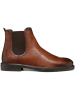 Geox Leder-Chelsea-Boots "Tiberio" in Hellbraun