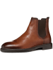 Geox Leder-Chelsea-Boots "Tiberio" in Hellbraun