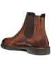 Geox Leder-Chelsea-Boots "Tiberio" in Hellbraun