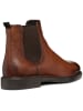 Geox Leder-Chelsea-Boots "Tiberio" in Hellbraun