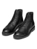 Geox Leder-Boots "Tiberio" in Schwarz