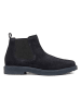 Geox Leder-Chelsea-Boots "Massimiano" in Schwarz