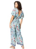 Ipanima Jumpsuit in Blau/ Hellblau