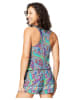 Ipanima Jumpsuit in Türkis/ Lila/ Grün