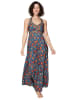 Ipanima Kleid in Blau/ Rot