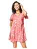 Ipanima Kleid in Pink/ Weiß