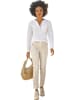 Heine Hose in Beige/ Anthrazit