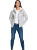 Heine Sweatvest wit/grijs