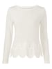 Heine Sweter w kolorze kremowym