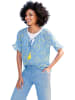 Heine Bluse in Hellblau