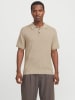 Jack & Jones Koszulka polo "Jprcccooper" w kolorze beżowym