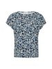 s.Oliver Shirt in Dunkelblau/ Blau