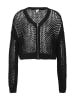 QS by S. Oliver Cardigan in Schwarz