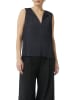 comma Bluse in Schwarz