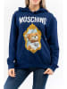 Moschino Hoodie donkerblauw