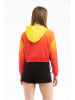 Moschino Hoodie in Rot/ Gelb