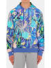 Moschino Hoodie blauw/meerkleurig
