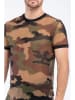 Moschino Shirt in Hellbraun/ Braun/ Khaki
